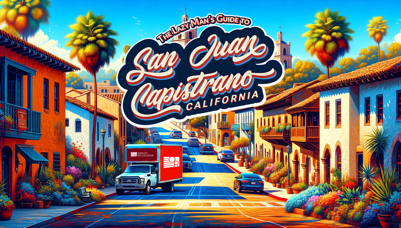 Relocating From San Diego to San Juan Capistrano, CA