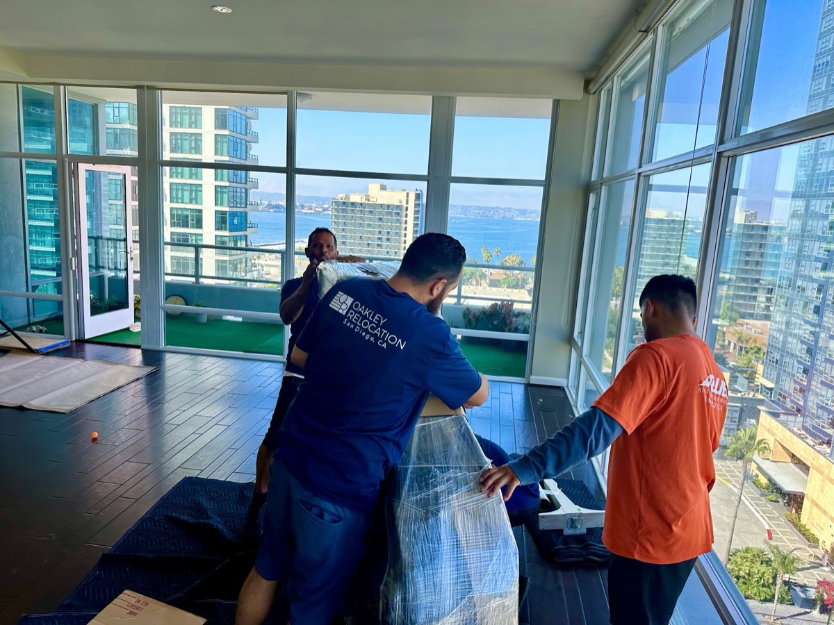 Oakley Relocation in action